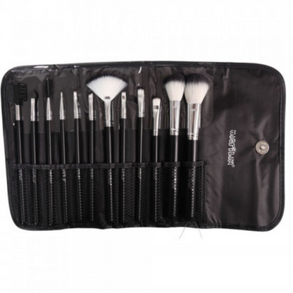 Kit de Pincel Macrilan com 12 Pinceis para Maquiagem
